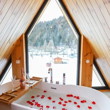 公寓 Lasttminutebooking - A Frame Mountain Retreat *
